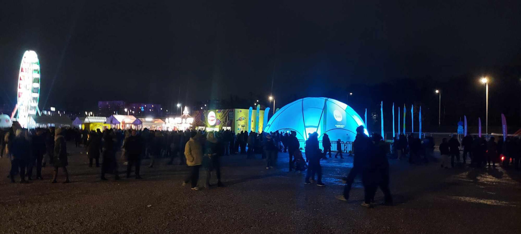 Miasteczko WOŚP pod Stadionem Narodowym 