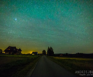 Perseidy i Airglow na Podkarpaciu