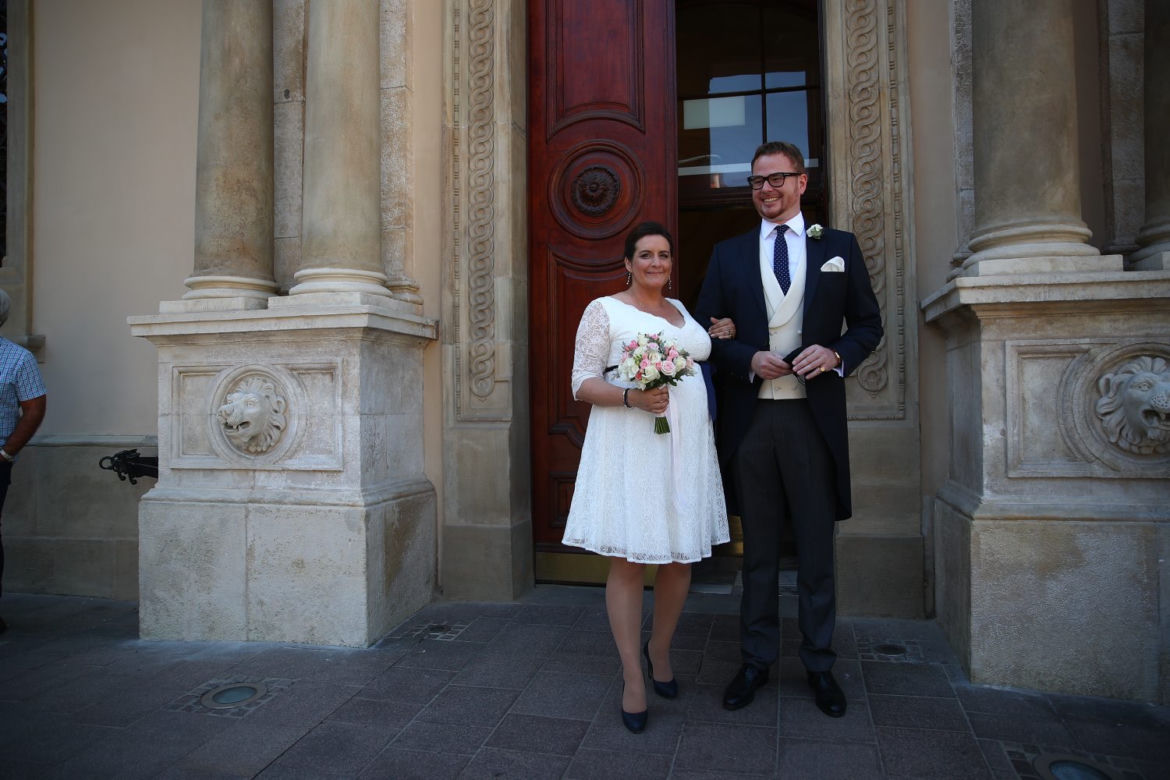 Ślub księcia Jana Lubomirskiego i hrabianki Heleny Mańkowskiej