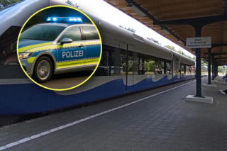 Pijana Polka wsiadła do niemieckiego pociągu i się zaczęło. Urządziła pokaz jakich mało