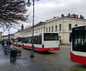Protest kierowców nowosądeckiego MPK