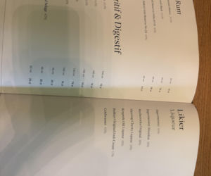Ceny w restauracji w Hotelu Gołębiewski Pobierowo
