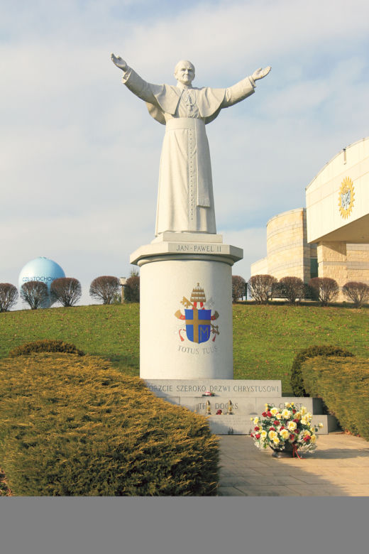 Relikwie Jana Pawła II w Amerykańskiej Częstochowie