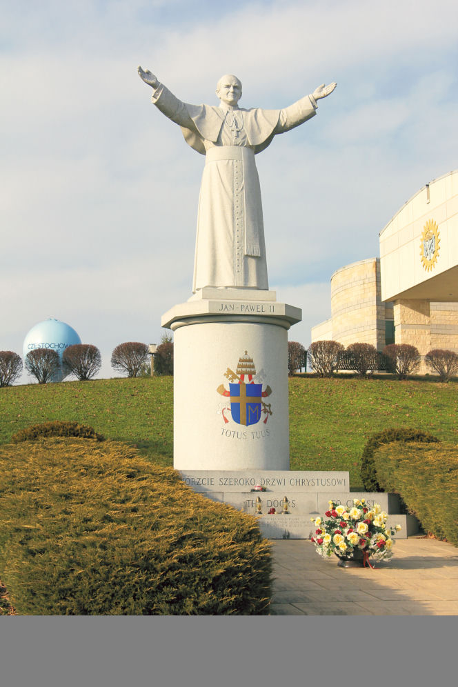 Relikwie Jana Pawła II w Amerykańskiej Częstochowie