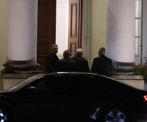 Duda, Kaczyński, Morawiecki: spotkanie w Belwederze
