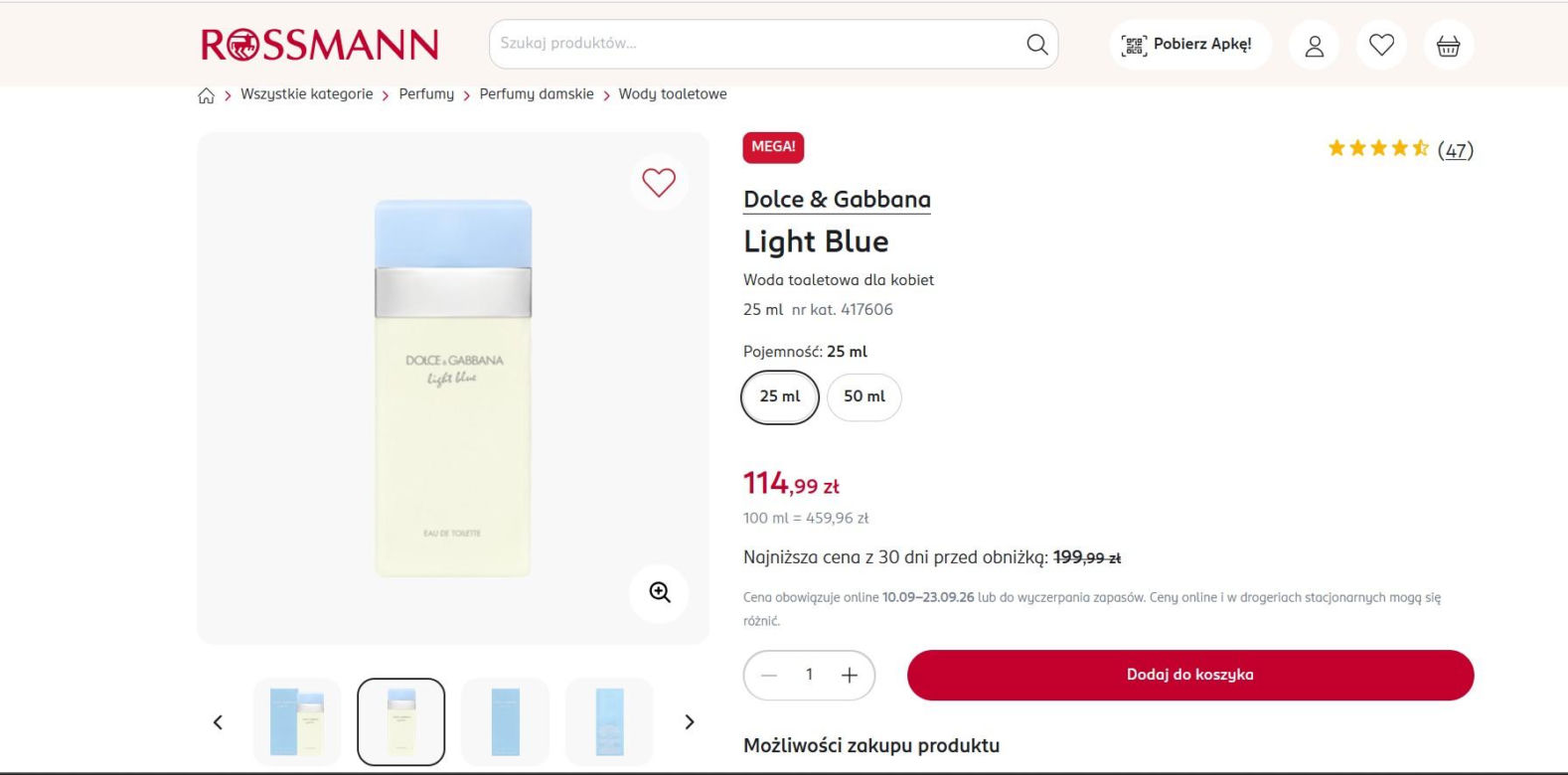 Rossmann przecenił kultowy zapach. Ulubione perfumy tysięcy kobiet kupisz teraz 85 zł taniej!