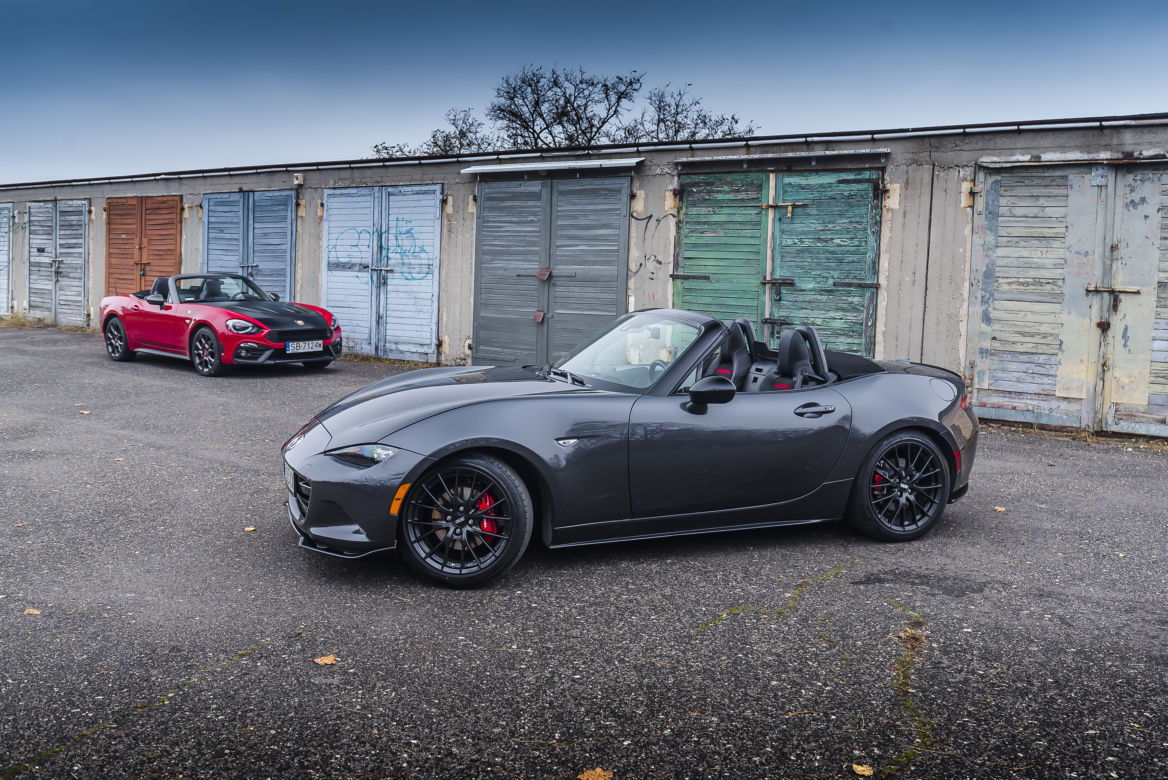Abarth 124 Spider 1.4 Multiair 170 KM vs. Mazda MX-5 2.0 184 KM