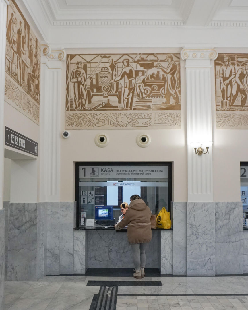 Dworzec w Skierniewicach po modernizacji