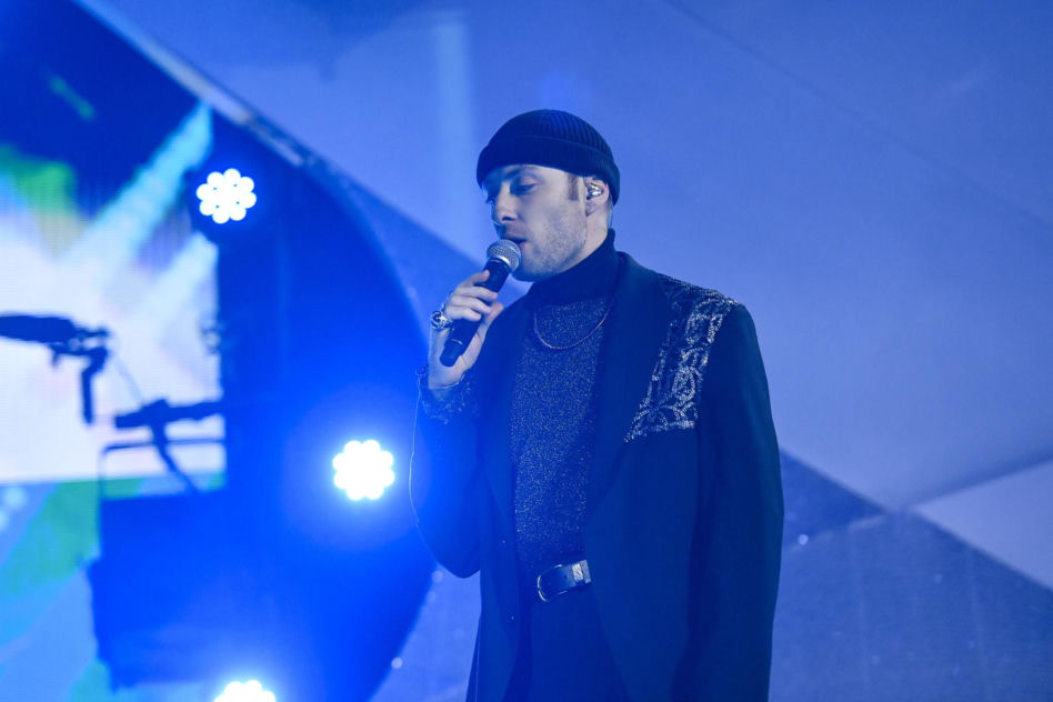 Sylwester z Dwójką 2024. Próby sceniczne: Michał Szpak, Dominik Dudek