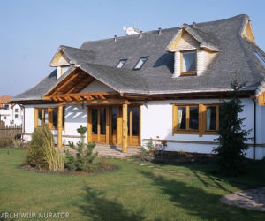 Współczesny dworek szlachecki