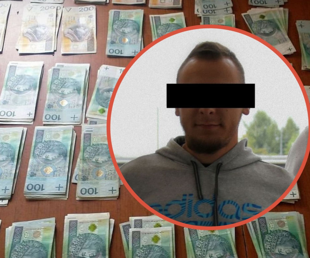 Taksówkarze przywozili mu fortunę. 22-latek kradł jak szalony!
