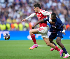 Liga mistrzów. Mecz PSG - Arsenal