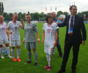 Ewa Pajor i Maciej Sawicki