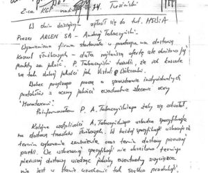 Tajny dokument pogrążył Rapackiego?
