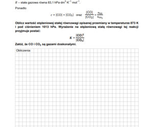 Matura z chemii 2021 - arkusz PDF