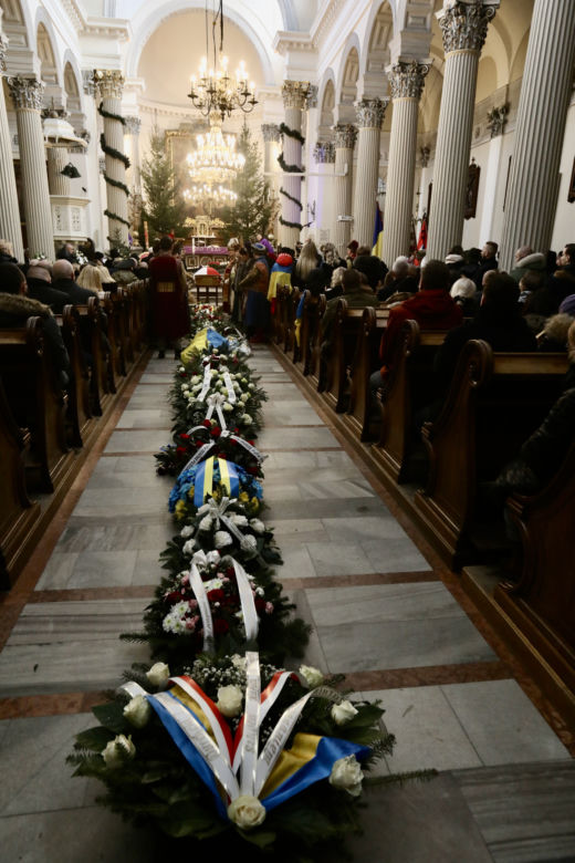 Ceremonia pogrzebowa Daniela rozpoczęła się w kosciele św. Andrzeja Apostoła przy ul. Chłodnej 