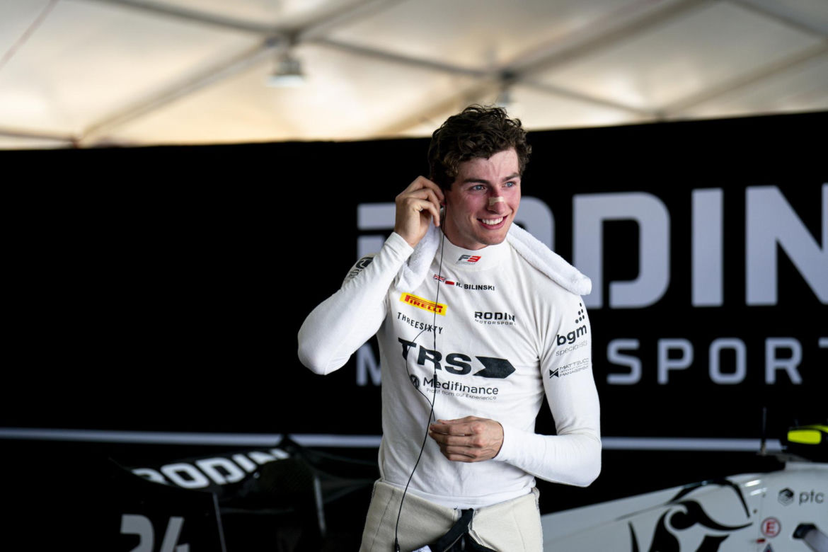 Pierwsze sukcesy Romana Bilińskiego w Formule 3! 