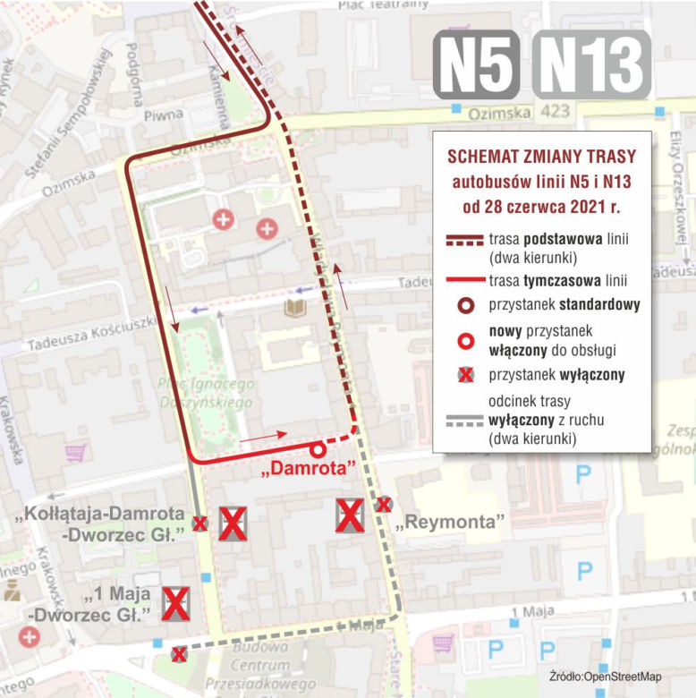MZK Opole zmienia kursy! Duże utrudnienia od 28 czerwca. Sprawdź, co się zmieni [GALERIA]
