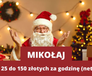 Świąteczne zawody 2021. Ile może zarobić Mikołaj, Śnieżynka i sprzedawca karpi? [STAWKI ZA GODZINĘ]