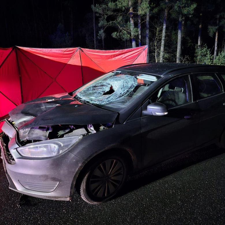 Osobówka zmiotła kobietę z drogi! 63-latka nie miała szans [ZDJĘCIA]