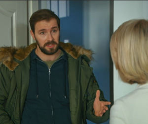 Barwy szczęścia odc. 2641. Bożena (Marieta Żukowska), Marcin Kodur (Oskar Stoczyński)