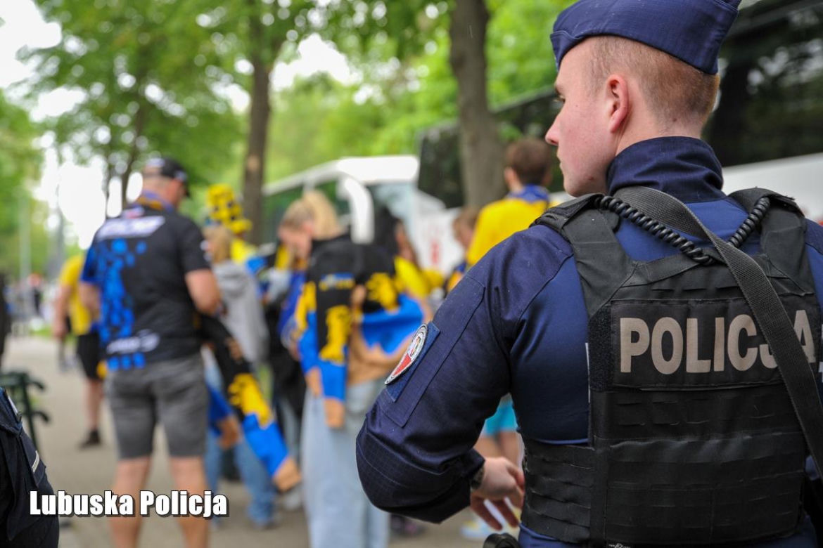 Lubuska policja zabezpieczała derby w Zielonej Górze