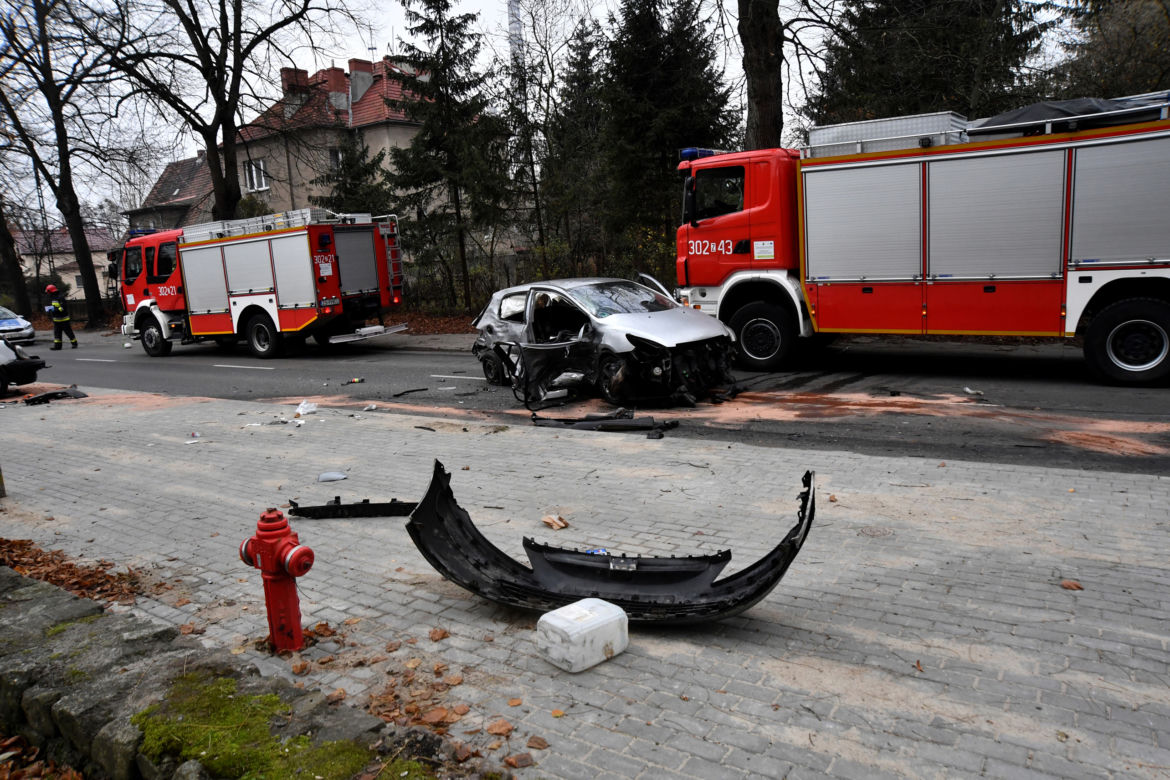 Szczecin: Śmiertelny wypadek na ulicy Dmowskiego