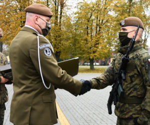 W Sandomierzu kolejni świętokrzyscy terytorialsi złożyli przysięgę