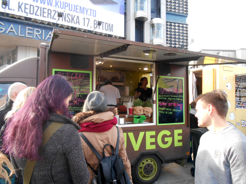 Food Trucki opanowały katowicki rynek.