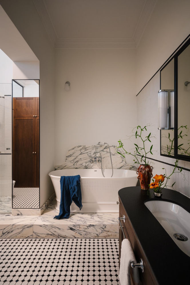 Secesyjny apartament w Poznaniu - projekt Maria Jachalska