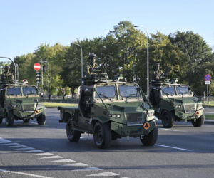 Próba generalna defilady wojskowej w Warszawie