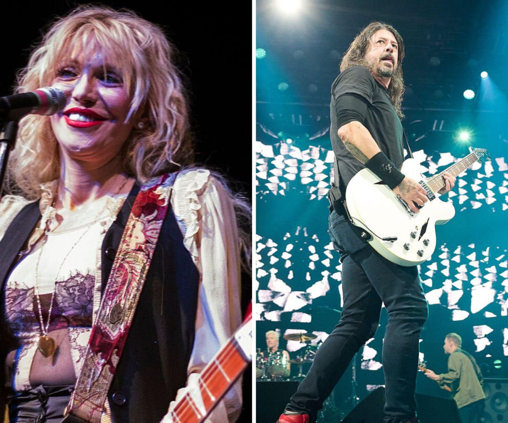 Courtney Love ostro zwróciła się do Dave'a Grohla. Powiedz swoim białym, heteroseksualnym fanom, jak jest naprawdę!