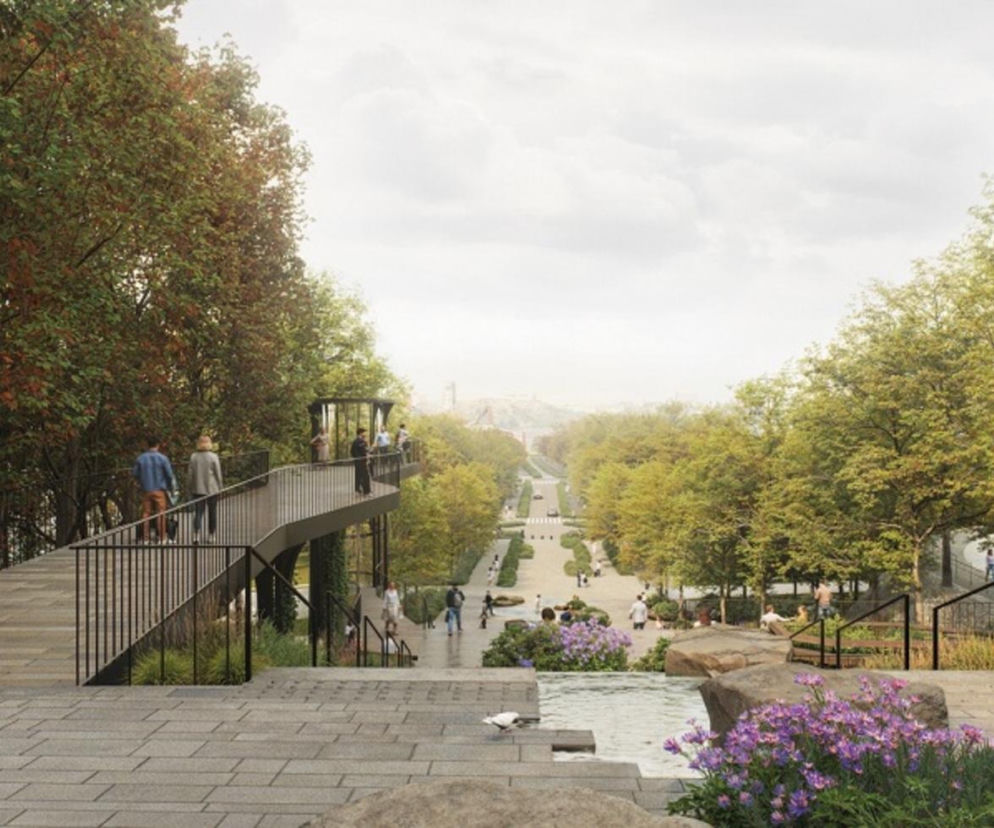 Wielkie zmiany w okolicy kładki nad Wisłą. Powstanie winda i taras widokowy