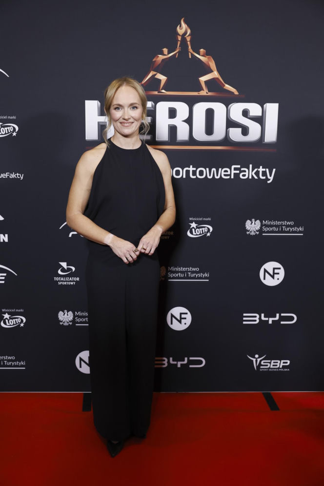 Daria Abramowicz na gali Herosi