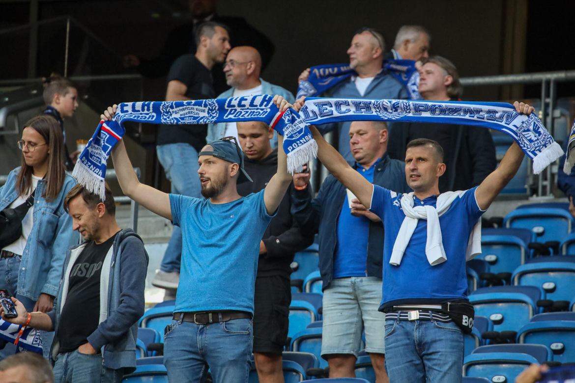 Lech Poznań - Spartak Trnava. Blisko 30 tysięcy kibiców zasiadło na Enea Stadionie. Tak się bawili 