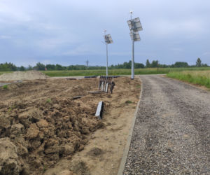 Tak powstaje wieża widokowa na Magdalence k. Rzeszowa