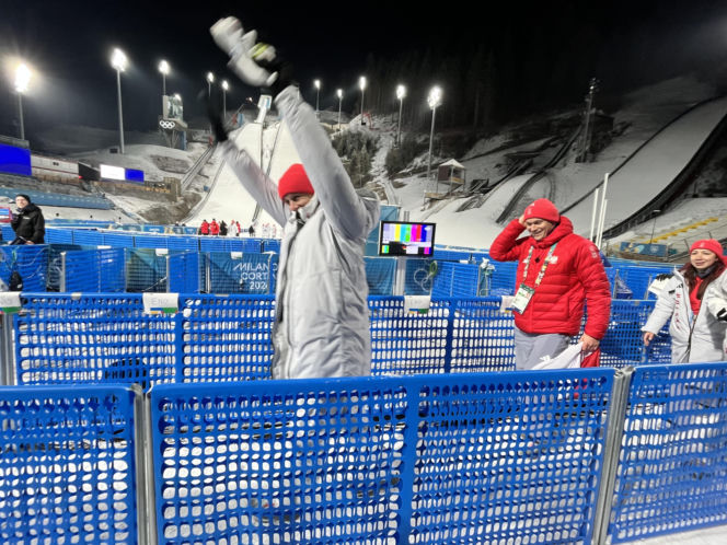 Kacper Tomasiak i Paweł Wąsek z medalami olimpijskimi