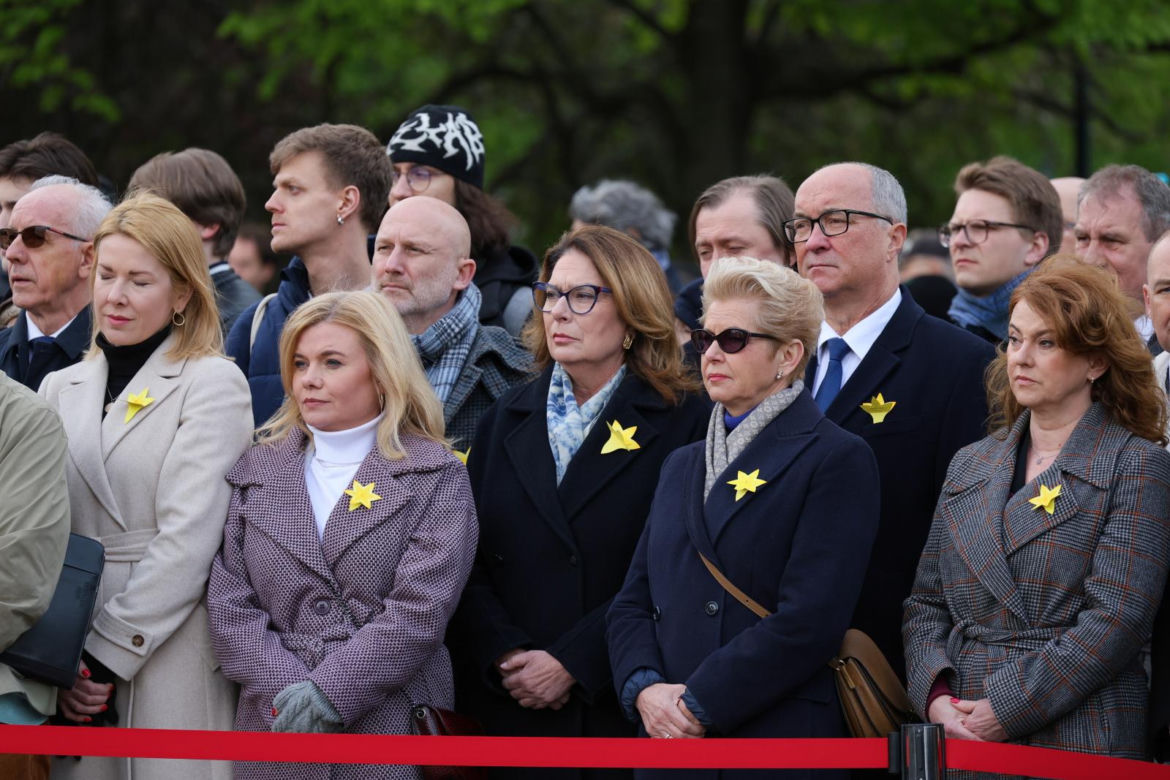 Oficjalne uroczystości z okazji 81. rocznicy wybuchu powstania w getcie warszawskim