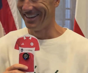 Robert Lewandowski przed wylotem do USA