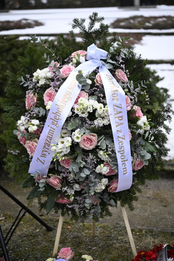 Bożena Dykiel spoczęła na Powązkach Wojskowych