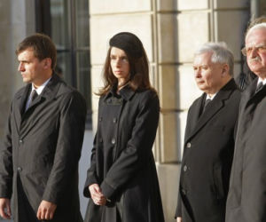 Konrad Mackiewicz, Jarosław Kaczyński, Martka Kaczyńska, Marcin Dubieniecki
