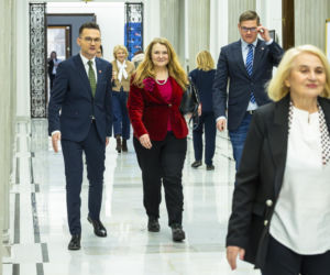 Noworoczna rewia mody w Sejmie