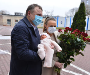 Joanna Kurska wyszła ze szpitala. Oto córka Joanny i Jacka Kurskich