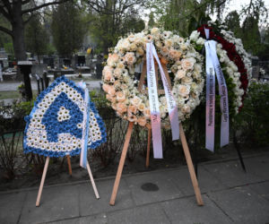 Tak wygląda grób Jacka Magiery po pogrzebie