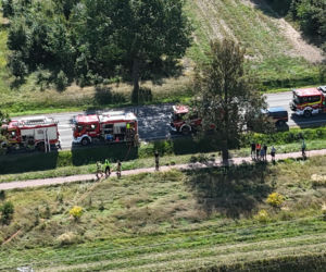 Wstrząsające zdjęcia z katastrofy kolejowej na Mazowszu