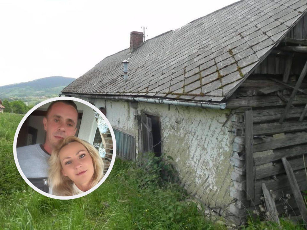 Remont drewnianej chaty w Bełdnie