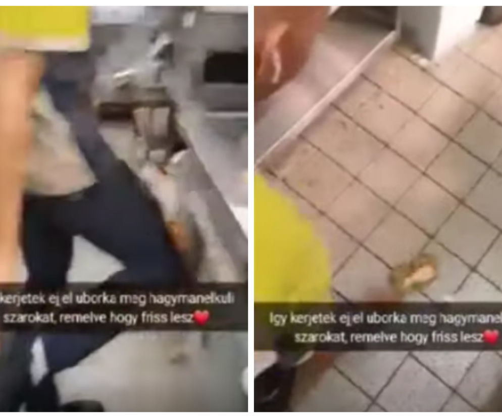 Węgry. Wycierali ser o podeszwę buta. Do sieci trafiło nagranie! McDonald's zwolnił pracowników