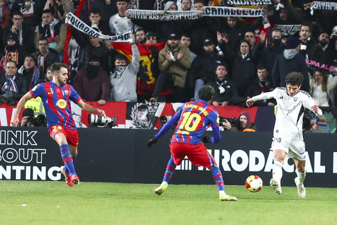 Barcelona w pół finale Pucharu Króla