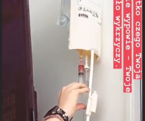 Edyta Górniak pod kroplówką