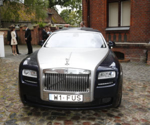 Izabela Janachowska wyszła za mąż - Rolls-Royce Ghost limuzyną ślubną